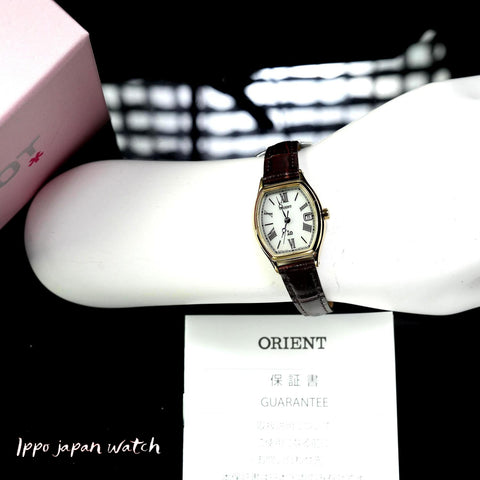 iO NATURAL & PLAIN  RN-WG0013S Solar-Powered Leather Band Women's Watch