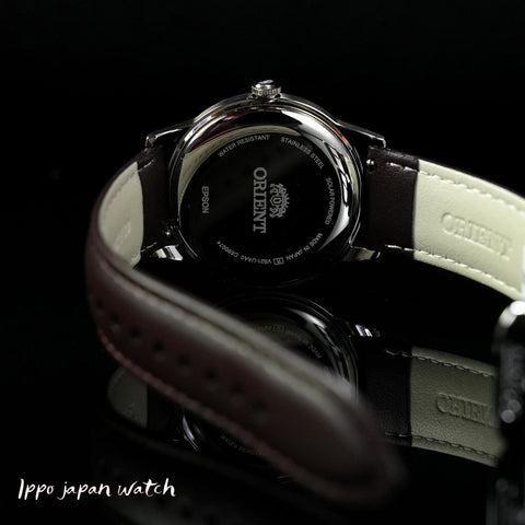 Orient Pre-Order ORIENT Classic RN-WK0003G Bambino 38 Solar Powered Men's Leather