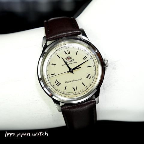 Orient Pre-Order ORIENT Classic RN-WK0003G Bambino 38 Solar Powered Men's Leather