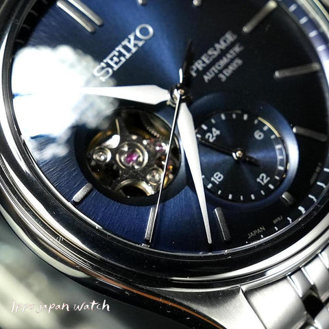SEIKO SARJ011/SPB527J1 SEIKO Presage Mechanical Automatic Watch - Exclusive Indigo Edition with Hand-Winding Feature