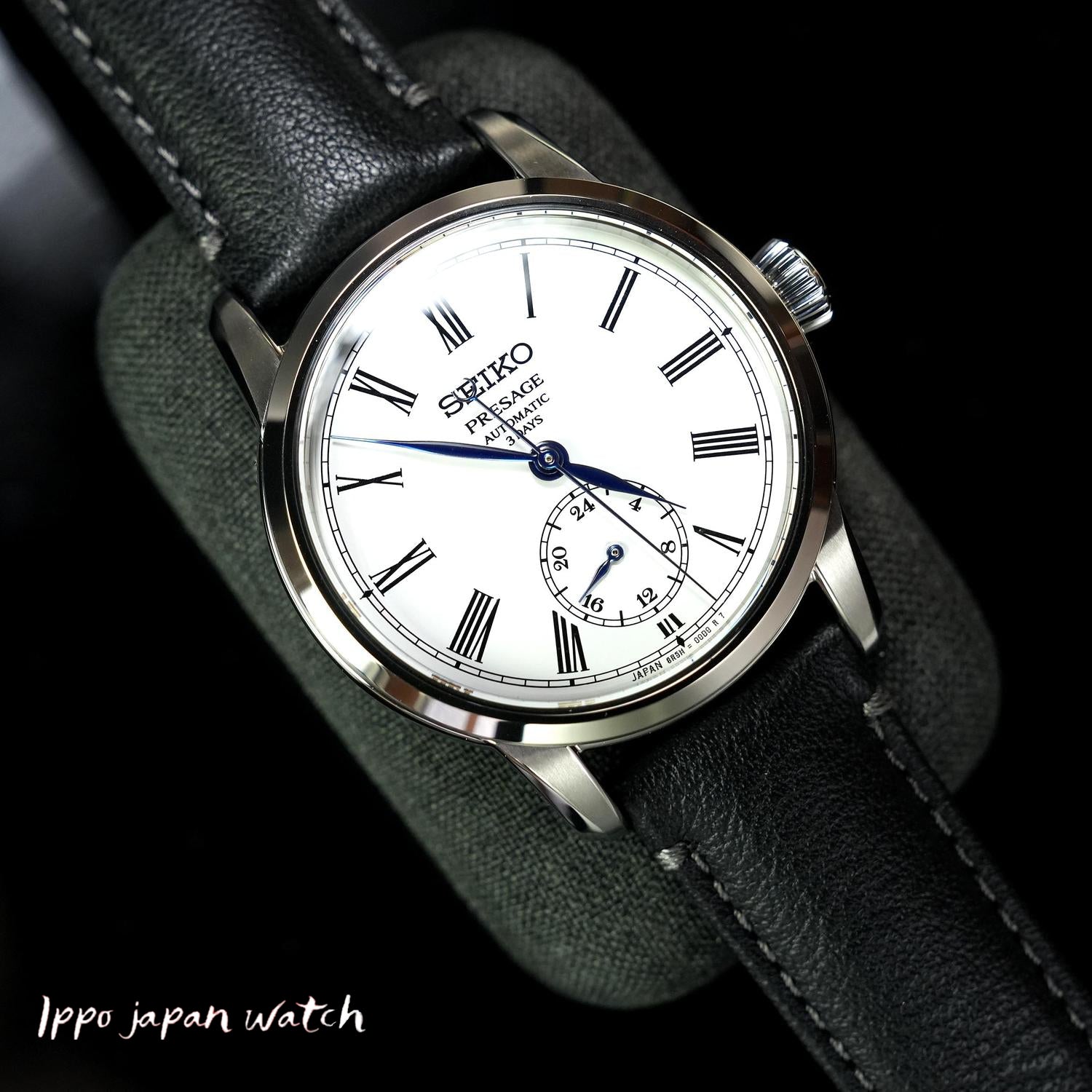 SEIKO SART009 Watch - Men's PRESAGE Craftsmanship Series Mechanical Watch with Enamel Dial and Leather Band Model (Image 2)