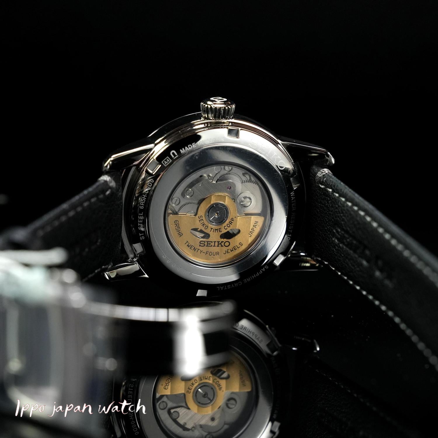 SEIKO SART009 Watch - Men's PRESAGE Craftsmanship Series Mechanical Watch with Enamel Dial and Leather Band Model (Image 5)
