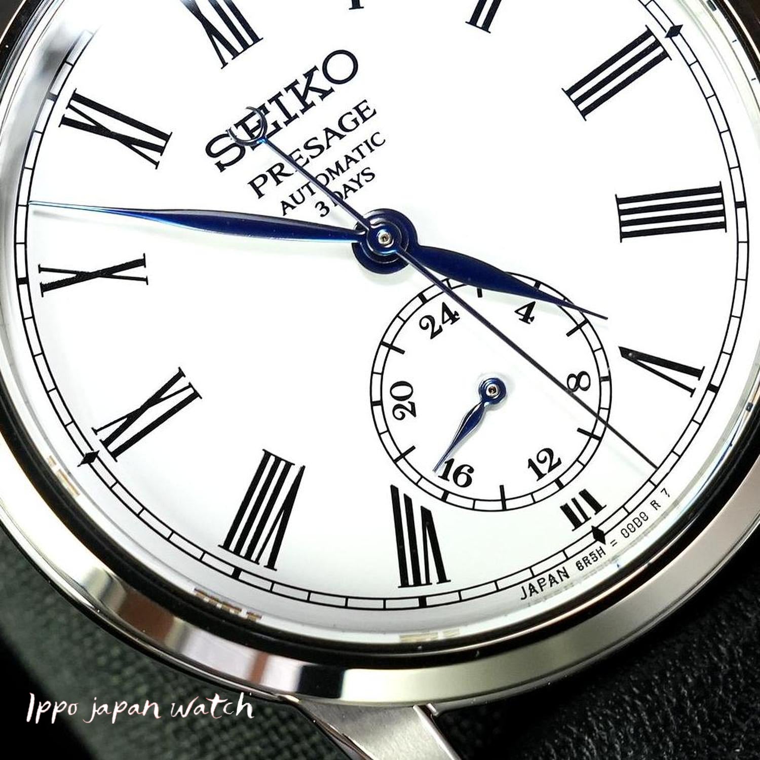 SEIKO SART009 Watch - Men's PRESAGE Craftsmanship Series Mechanical Watch with Enamel Dial and Leather Band Model (Image 4)