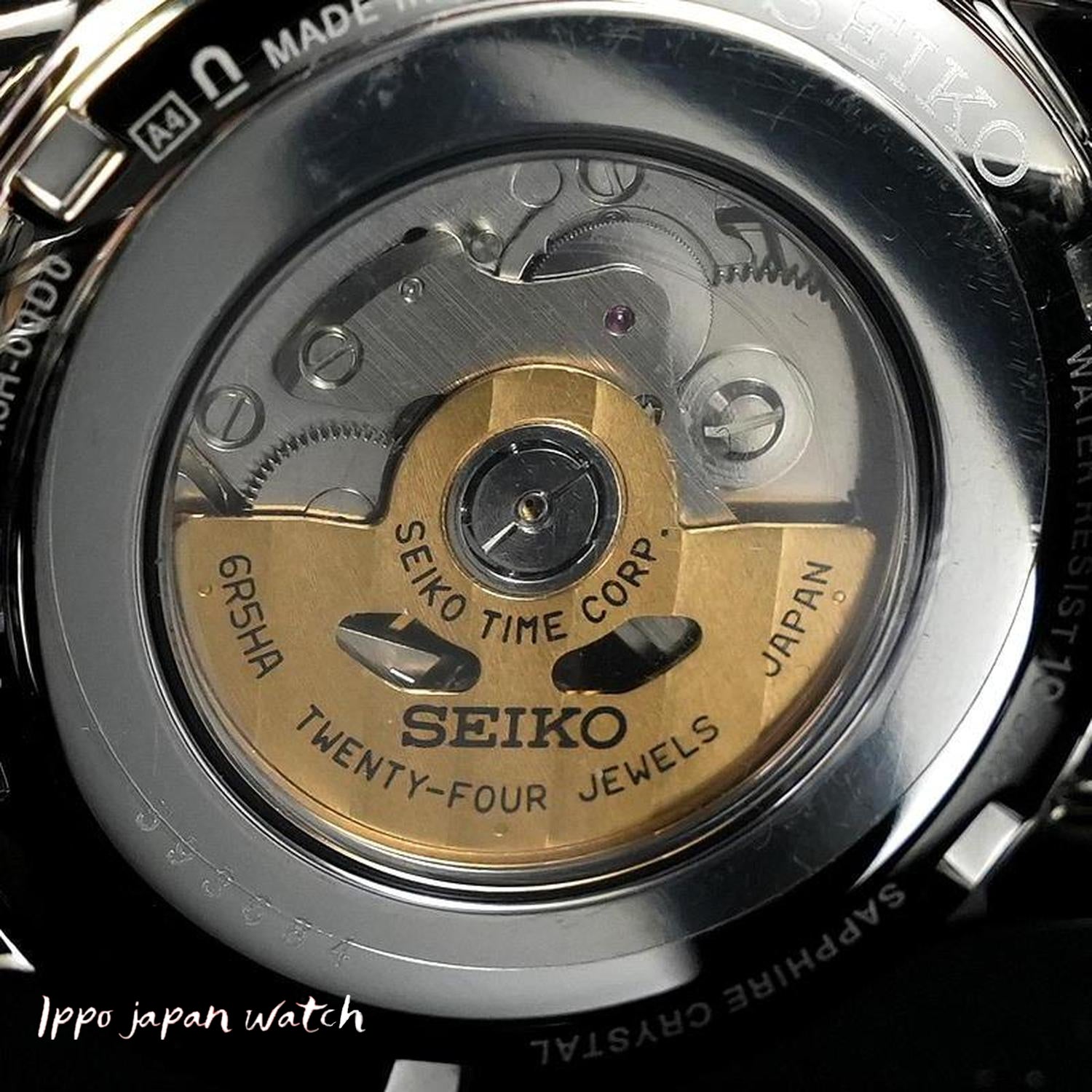 SEIKO SART009 Watch - Men's PRESAGE Craftsmanship Series Mechanical Watch with Enamel Dial and Leather Band Model (Image 6)