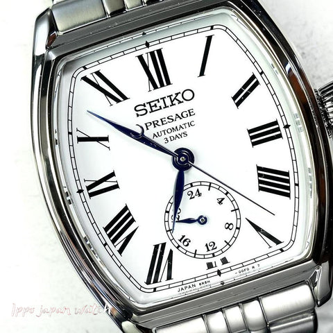 SEIKO SART013/SPB537 Mechanical Automatic Watch Elegant White Dial Power Reserve Indicator Limited Edition