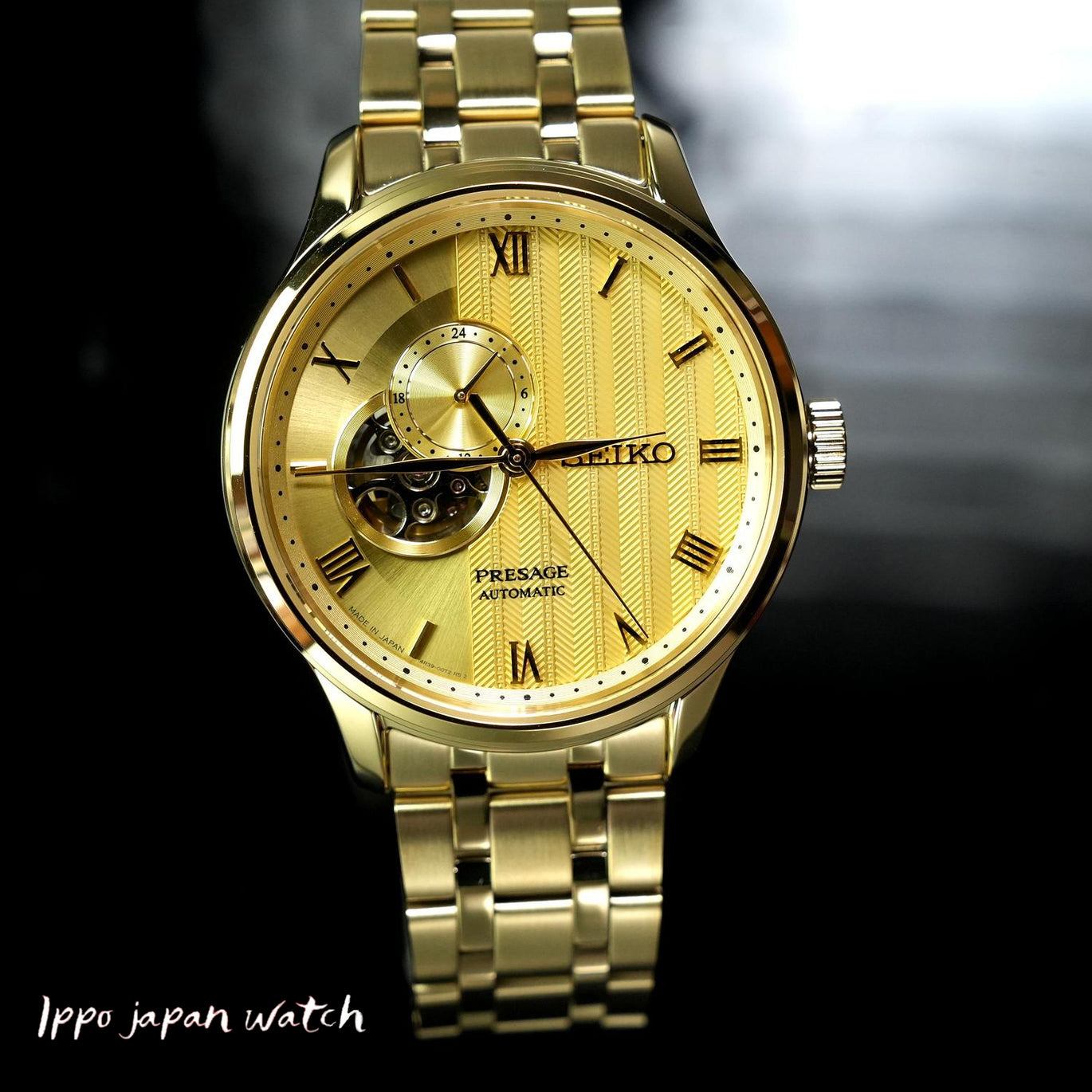 2313【希少品　美品　新品電池】SEIKO PRESAGE　腕時計 ゴールド 2313【希少品 美品 新品電池】SEIKO PRESAGE 腕時計 ゴールド
