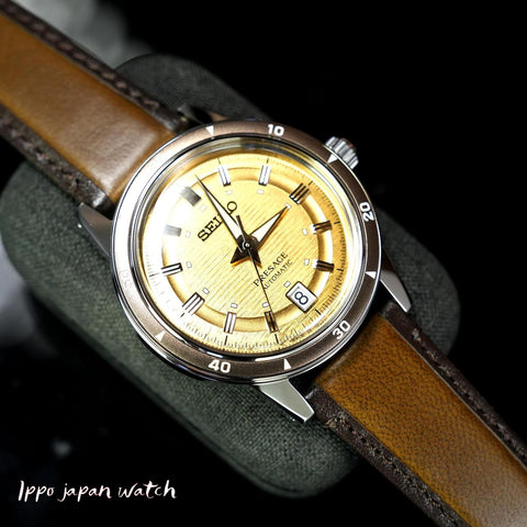Seiko Presage analog Mechanical automatic Style60's metal watch SARY269/SRPL75 2025.5 release