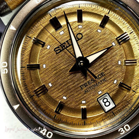 Seiko Presage analog Mechanical automatic Style60's metal watch SARY269/SRPL75 2025.5 release