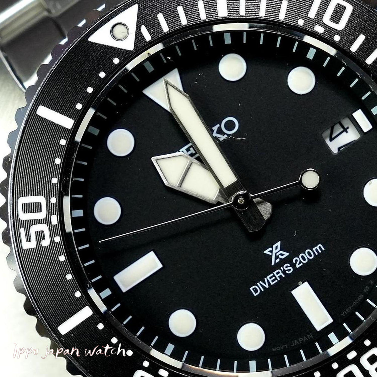Seiko Prospex Titanium Solar Scuba Date Diver Watch Seiko SBDJ063 Quartz Prospex DIVER SCUBA Solar Men main image 4