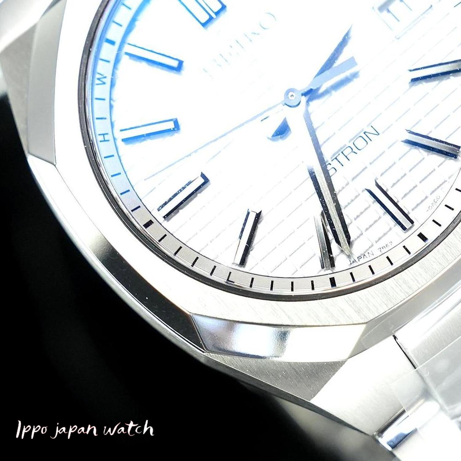 Seiko Astron SBXY099 NEXTER analog Eco-Drive radio titanium strap