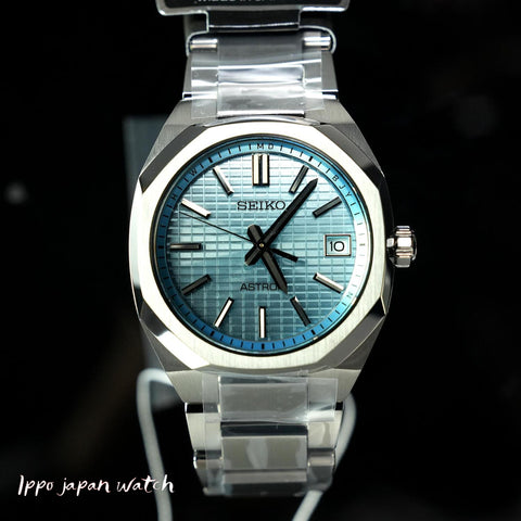 Seiko Astron SBXY103 NEXTER analog Eco-Drive radio titanium strap