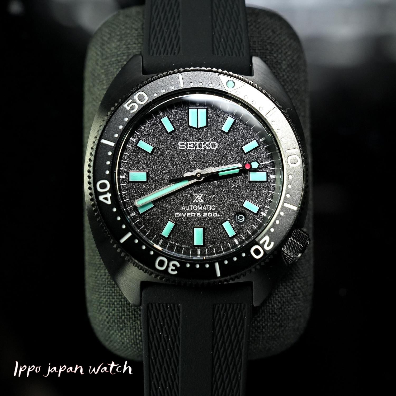 IPPO JAPAN WATCH SPB335J1 WATCH - Seiko prospex Black Series LimitedMechanical 6R35 watch SBDC183 国际版TD