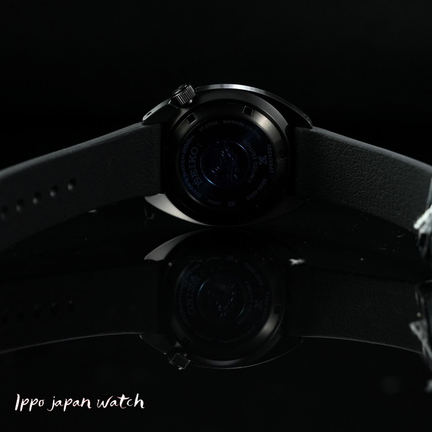 IPPO JAPAN WATCH SPB335J1 WATCH - Seiko prospex Black Series LimitedMechanical 6R35 watch SBDC183 国际版TD (Image 4)