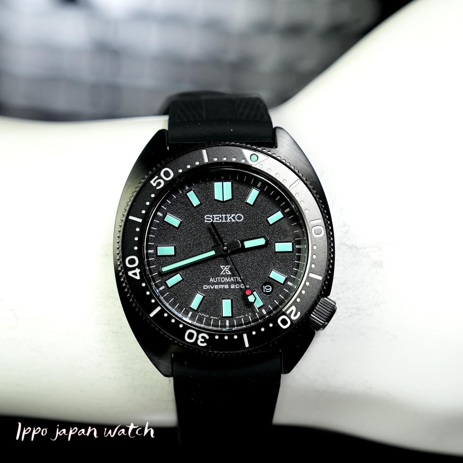 IPPO JAPAN WATCH SPB335J1 WATCH - Seiko prospex Black Series LimitedMechanical 6R35 watch SBDC183 国际版TD (Image 7)