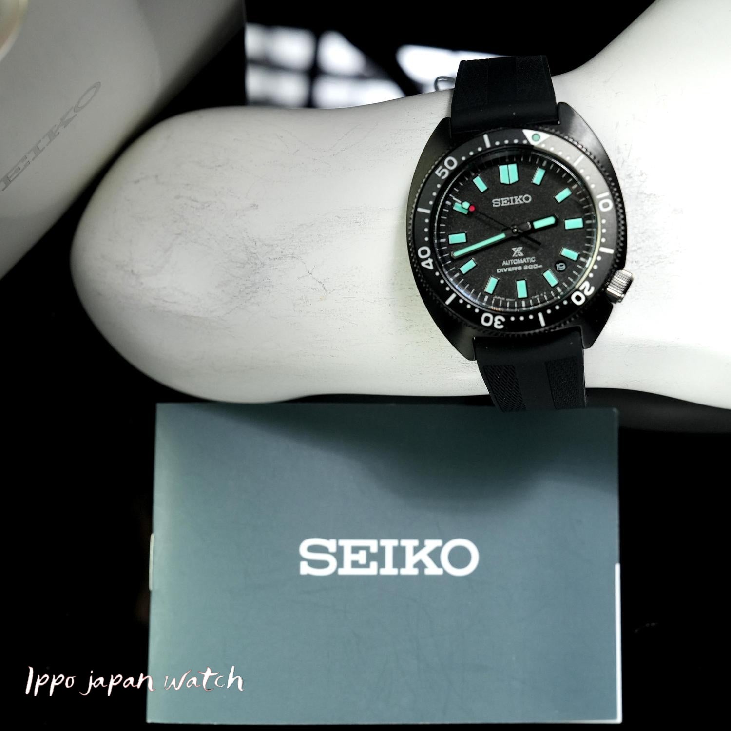 IPPO JAPAN WATCH SPB335J1 WATCH - Seiko prospex Black Series LimitedMechanical 6R35 watch SBDC183 国际版TD (Image 8)