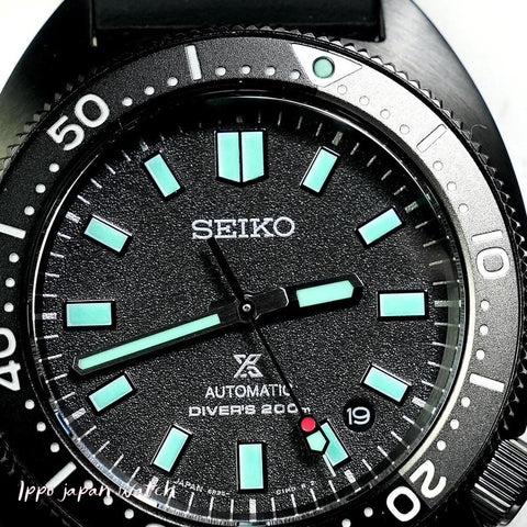 IPPO JAPAN WATCH SPB335J1 WATCH - Seiko prospex Black Series LimitedMechanical 6R35 watch SBDC183 国际版TD (Image 6)