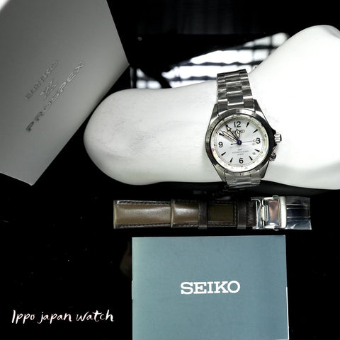 SEIKO PROSPEX SBEJ017/SPB409J1 Alpinist 110th Anniversary Limited Mechanical GMT Mens Watch 国际版