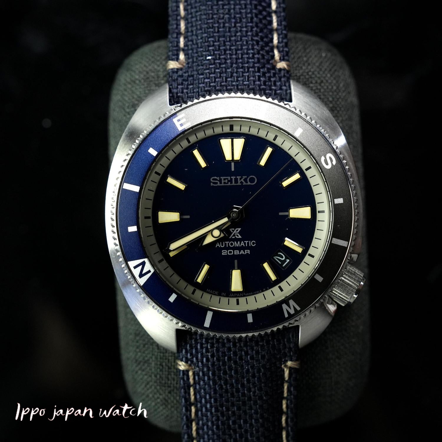 IPPO JAPAN WATCH SRPG15J1 Watch - SEIKO PROSPEX Mechanical Automatic Turtle Watch with Sapphire Crystal国际版
