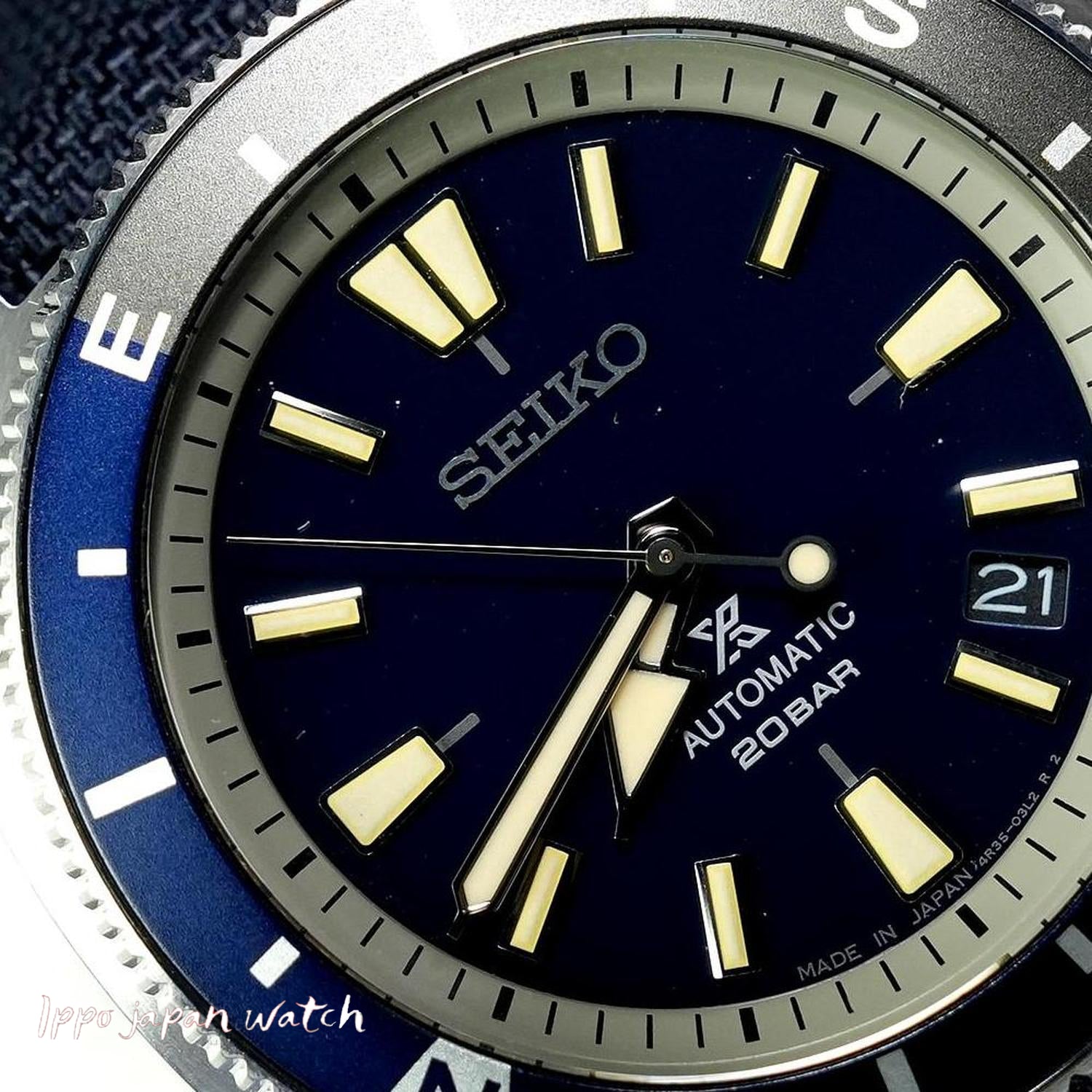 IPPO JAPAN WATCH SRPG15J1 Watch - SEIKO PROSPEX Mechanical Automatic Turtle Watch with Sapphire Crystal国际版 (Image 3)
