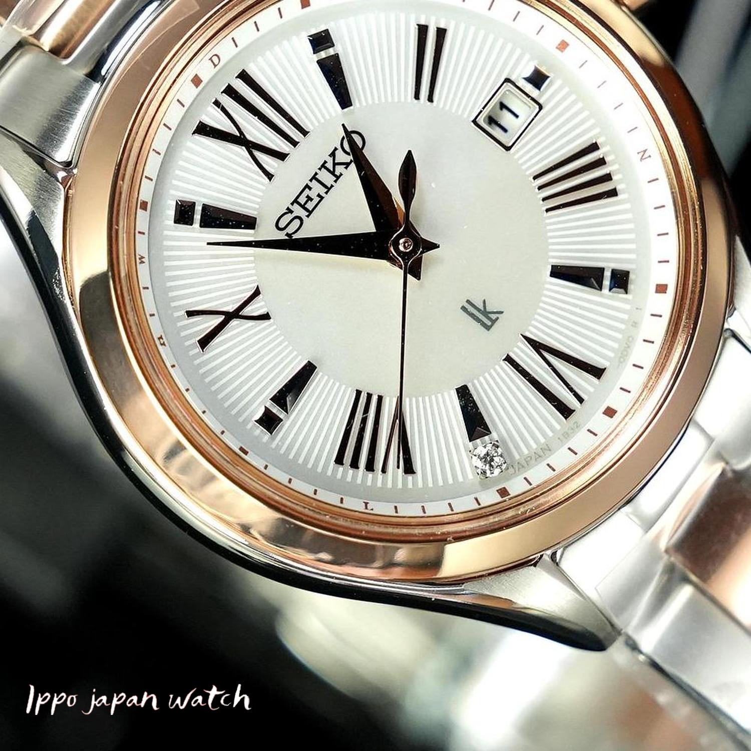 Seiko Lukia LUKIA SSQW096 Grow Titanium analog solar radio