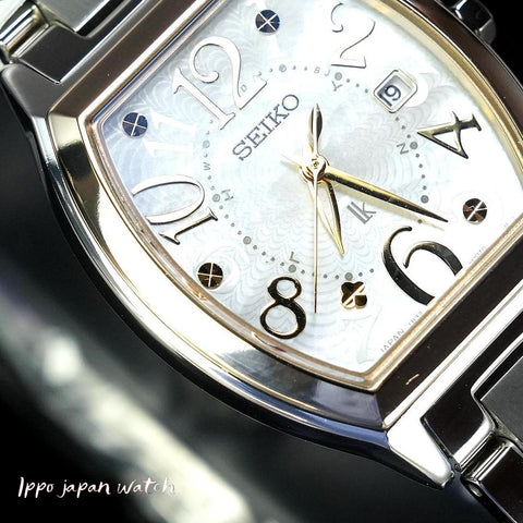 Seiko SSQW100 Quartz Lukia Titanium analog solar radio Happy Collection ladies watch 2026.2.6 release