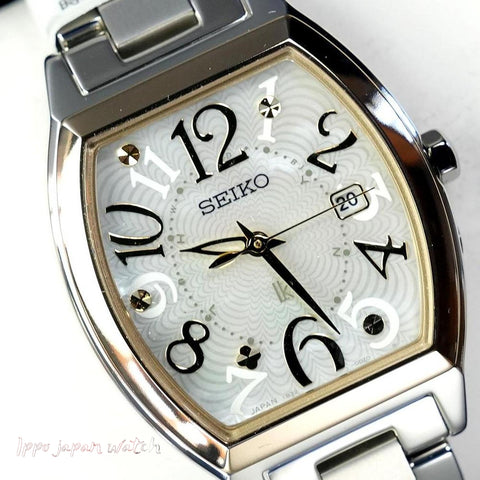 Seiko SSQW100 Quartz Lukia Titanium analog solar radio Happy Collection ladies watch 2026.2.6 release