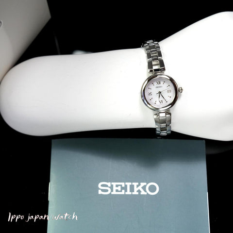 Seiko  analog SWFA209  solar Roman numerals metal women watch 2025.5 release