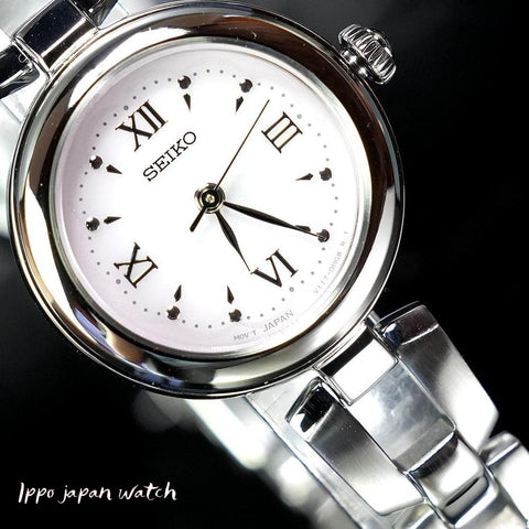 Seiko  analog SWFA209  solar Roman numerals metal women watch 2025.5 release