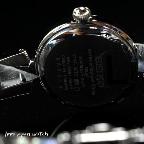 Seiko  analog SWFA209  solar Roman numerals metal women watch 2025.5 release