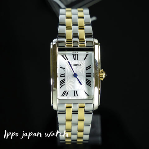 IPPO JAPAN WATCH SWR087 WATCH - Essentials 22.2mm Dual Color Stainless Steel Quartz Women's Watch