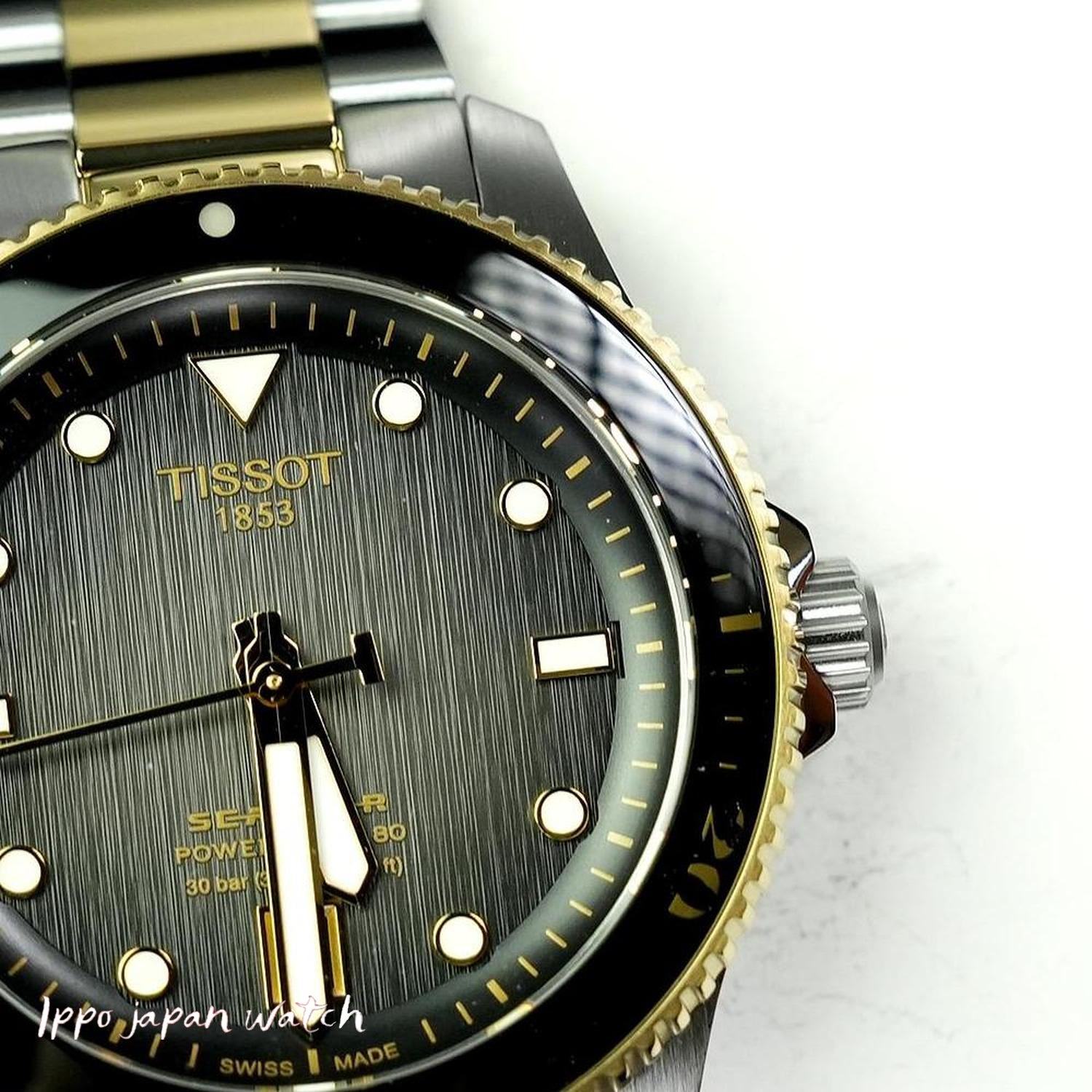 IPPO JAPAN WATCH T120.807.22.051.00 WATCH - Tissot Seastar 1000 Powermatic 80 40mm Watch (Image 4)