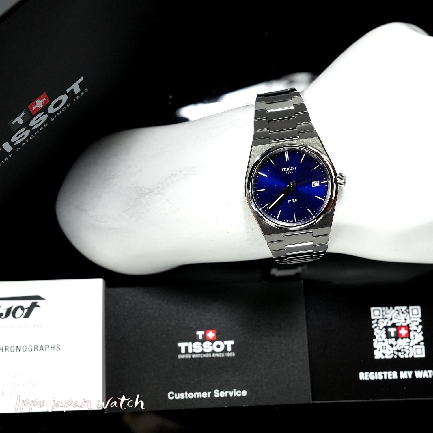 TISSOT T137.210.11.041.00 Watch - PRX Mini Watch with 2 Year Warranty, Stylish Design, Swiss Precision, and Durable Build (Im