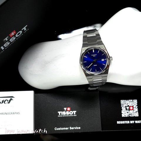 TISSOT T137.210.11.041.00 Watch - PRX Mini Watch with 2 Year Warranty, Stylish Design, Swiss Precision, and Durable Build (Im