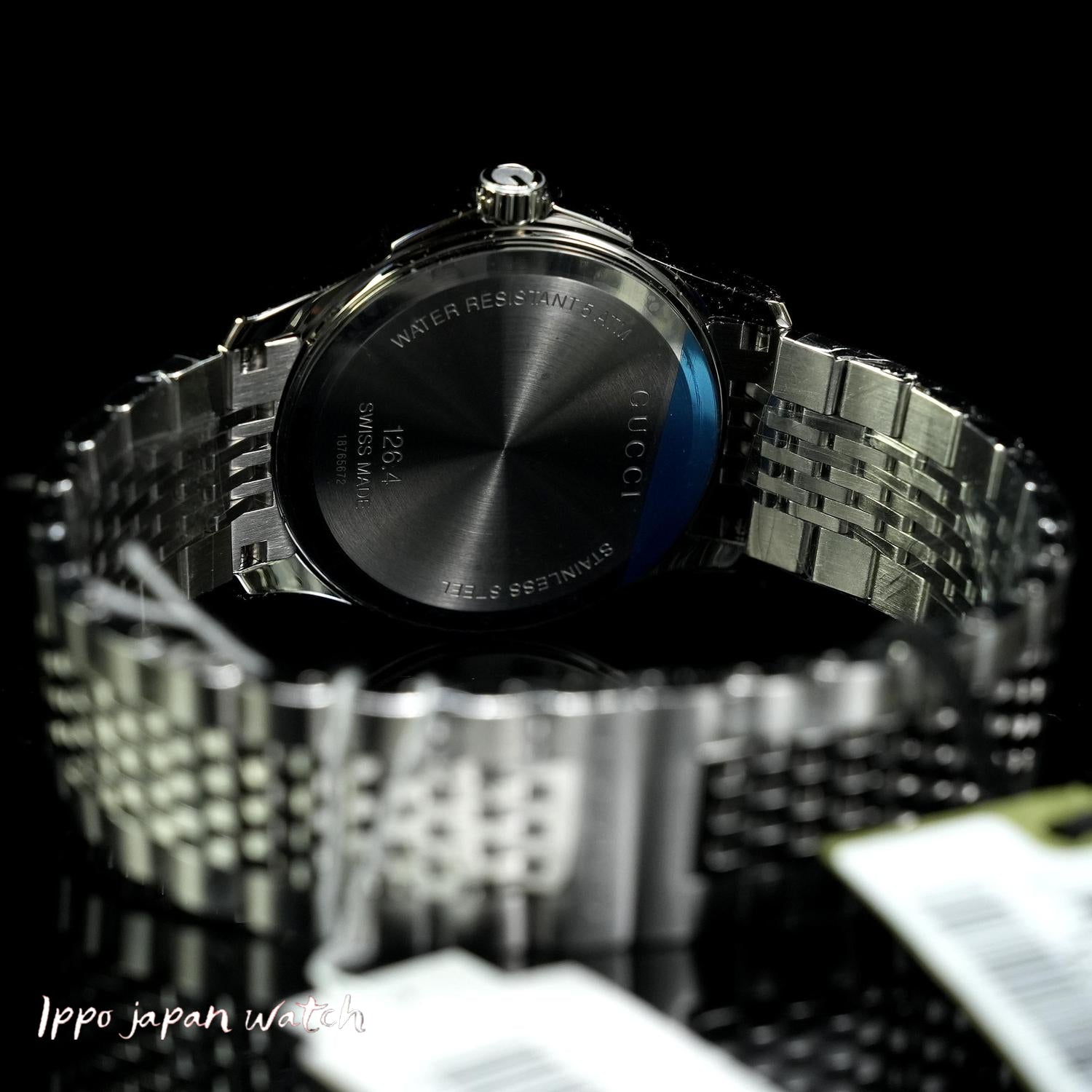 GUCCI YA1264174 Watch - Men's Metal Belt - Parallel Import with 2 Year Warranty Watch (Image 3)