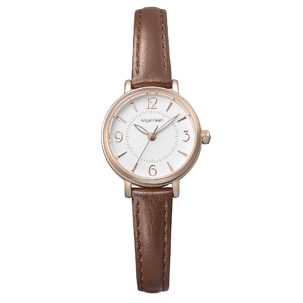 Angel Heart ITNN25PBW Watch - Elegant White Design Water Resistant 1-Year Warranty Japanese Movement