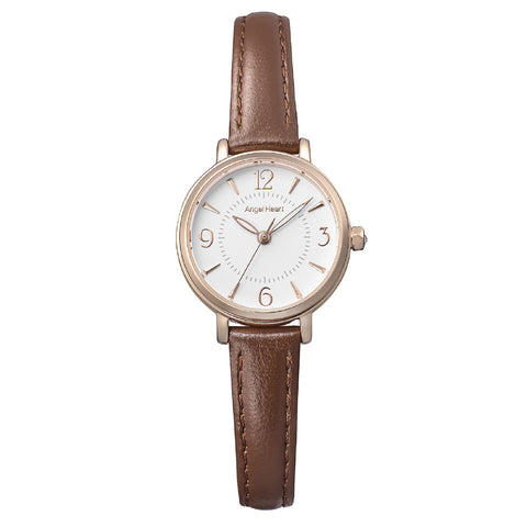 Angel Heart ITNN25PBW Watch - Elegant White Design Water Resistant 1-Year Warranty Japanese Movement