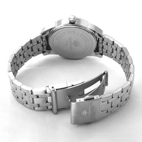 J.H-082A-LGD LGD Solar Powered Radio-Controlled Watch with 4 Natural Diamonds Gold Finish Elegant Design