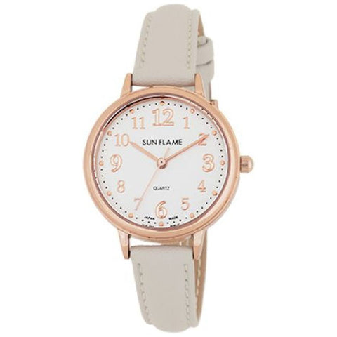 IPPO JAPAN WATCH JF4D0009GY Watch - Fashion Watch Made in Japan Genuine Leather Strap Gray Elegant Design Water Resistant