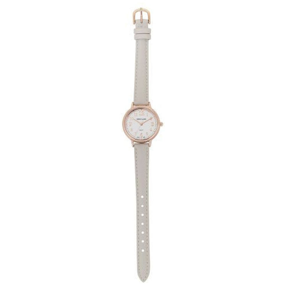 IPPO JAPAN WATCH JF4D0009GY Watch - Fashion Watch Made in Japan Genuine Leather Strap Gray Elegant Design Water Resistant (Im