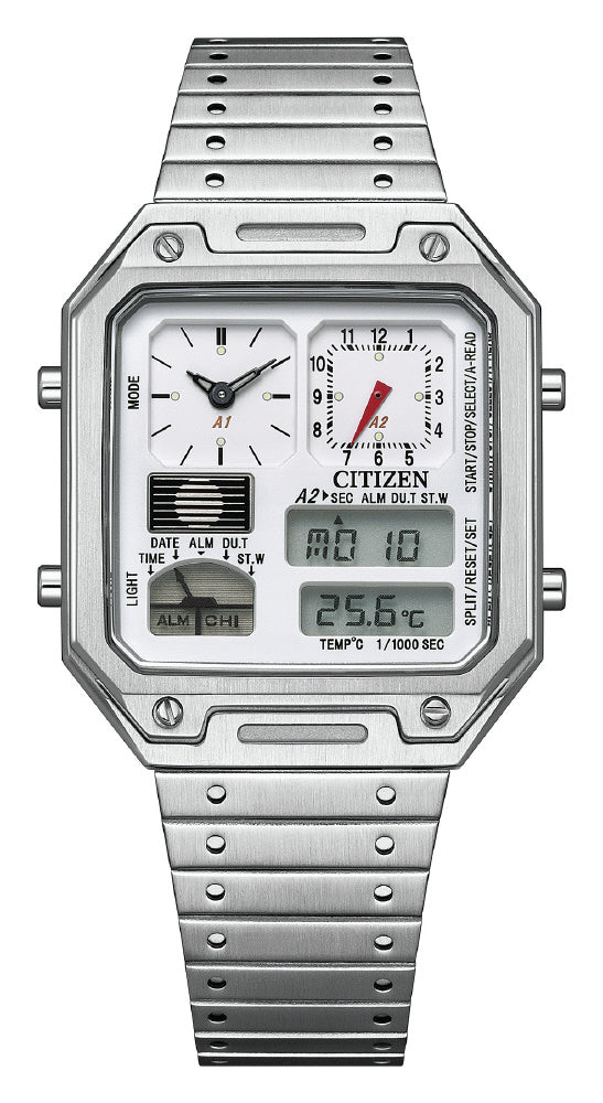 Citizen Men's Watch RECORD LABEL THERMO SENSOR JG2120-65A – IPPO