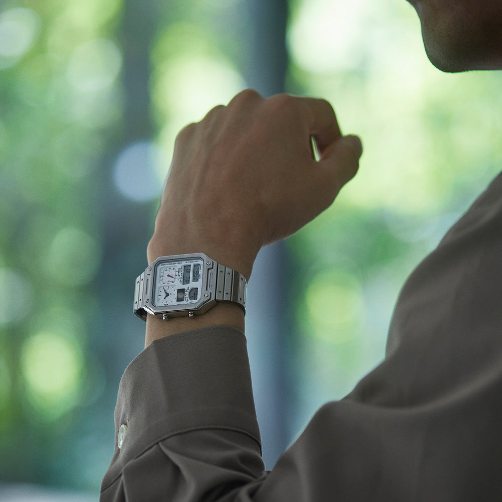 Citizen Men's Watch RECORD LABEL THERMO SENSOR JG2120-65A – IPPO