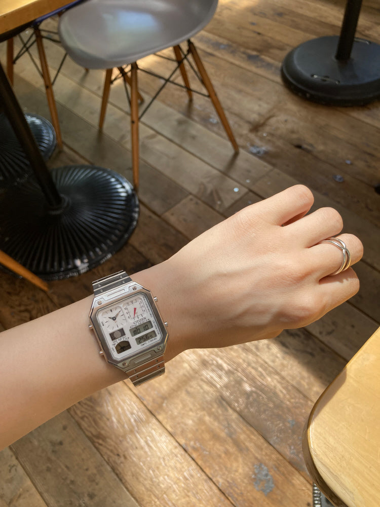 Citizen Men's Watch RECORD LABEL THERMO SENSOR JG2120-65A – IPPO