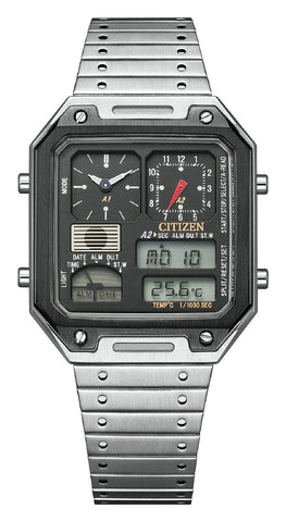 Citizen Men's RECORD LABEL Thermo Sensor Watch JG2126-69E 特定