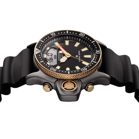 【新品/限定】CITIZEN PROMASTER JP2008-06E Promaster Aqualand Black Dial BENEBiOL™ PU Strap JP2008-06E