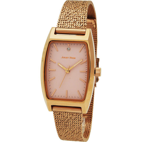 JR-124RG-09M 9M Elegant Women's Solar Watch Stylish Design Water Resistant Durable Quality