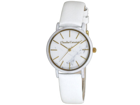 CREPHA CC-A122-WTM Elegant Design Water Resistant Quartz Movement Date Display Stainless Steel Band