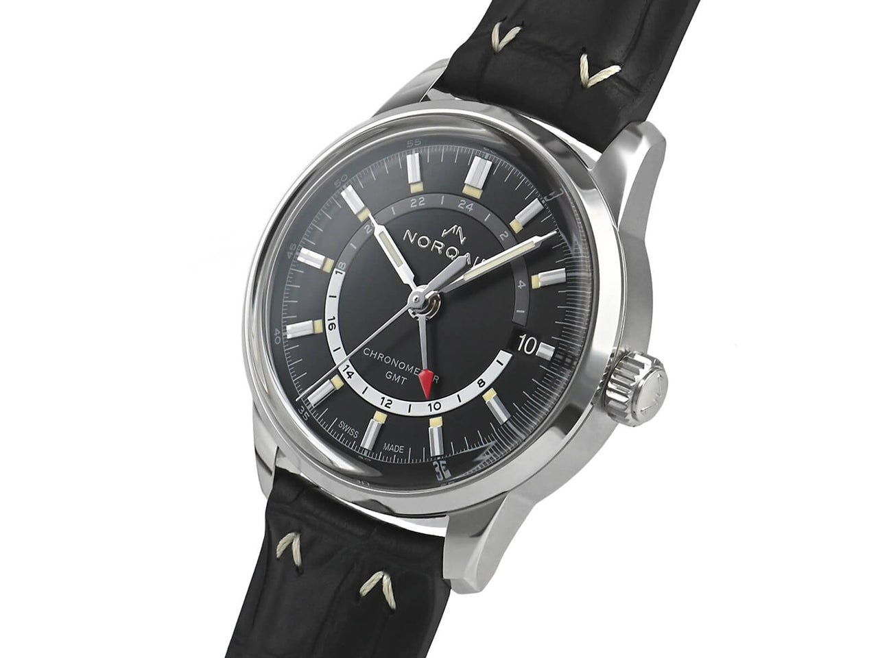 NORQAIN NN2100SG/B211/20BKR.18S WATCH