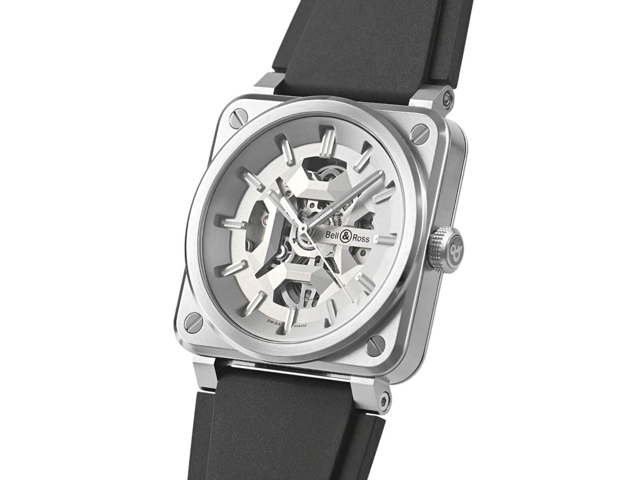 BELL&ROSS BR03A-GR-SKST/SRB WATCH