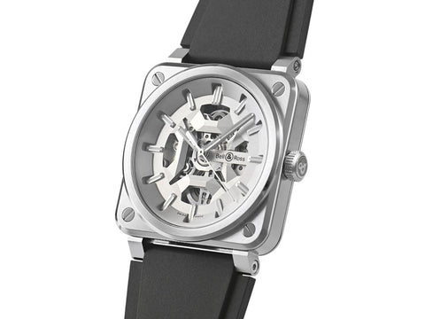 BELL&ROSS BR03A-GR-SKST/SRB WATCH
