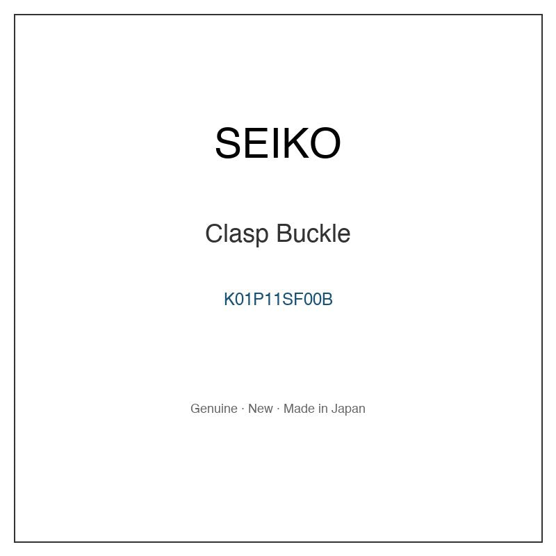 SEIKO K01P11SF00B Watch Parts